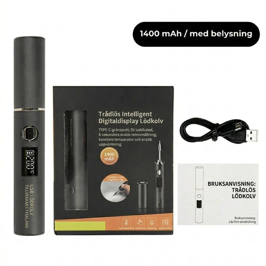 USB-uppladdningsbar lödkolv