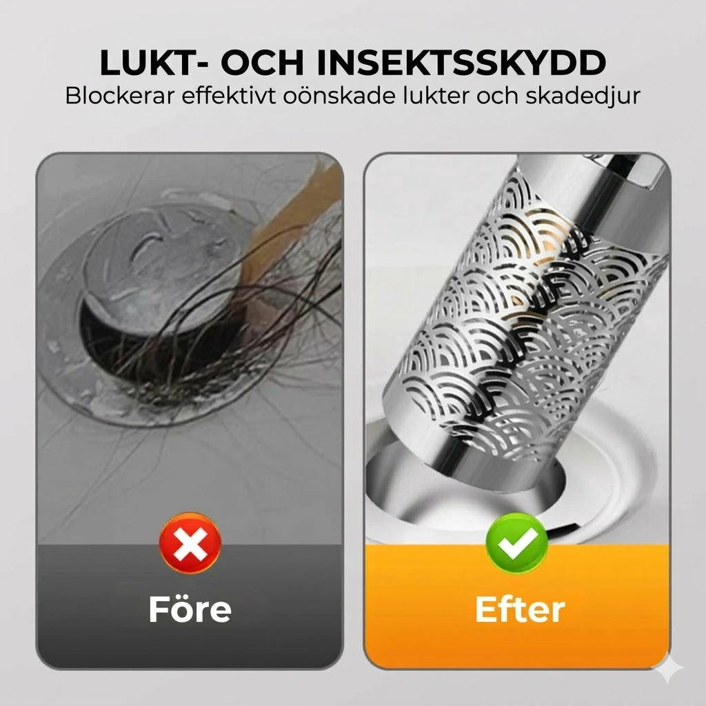 Universell pop-up-propp för handfat