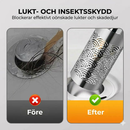 Universell pop-up-propp för handfat