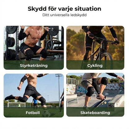 Bekväma knäskydd för arbete och trädgård