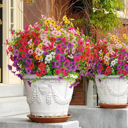UV-beständiga konstgjorda blommor - 4-pack