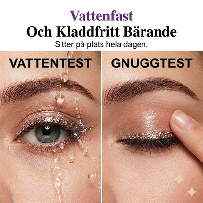 ✨ 8-delat set med glittriga flytande eyeliners