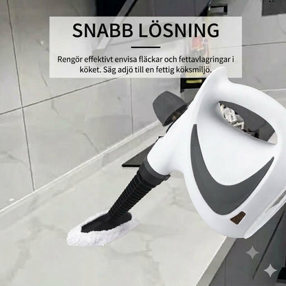 Ångtvätt – kraftfull handhållen ångrengörare för djuprengöring.
