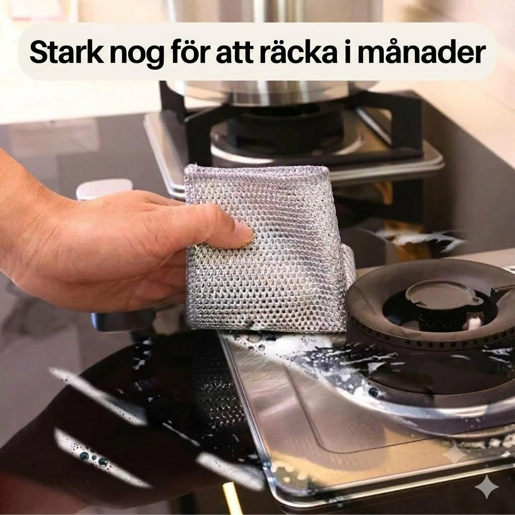 Diskdukar i ståltråd (10-pack)