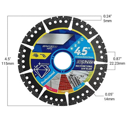 [Set med 4 st] Universella diamant-slipskivor