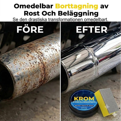 Reparationspasta för krom