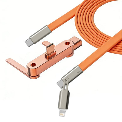 Ultrastark USB-C-kabel på 240 W – 360° roterande kontakt