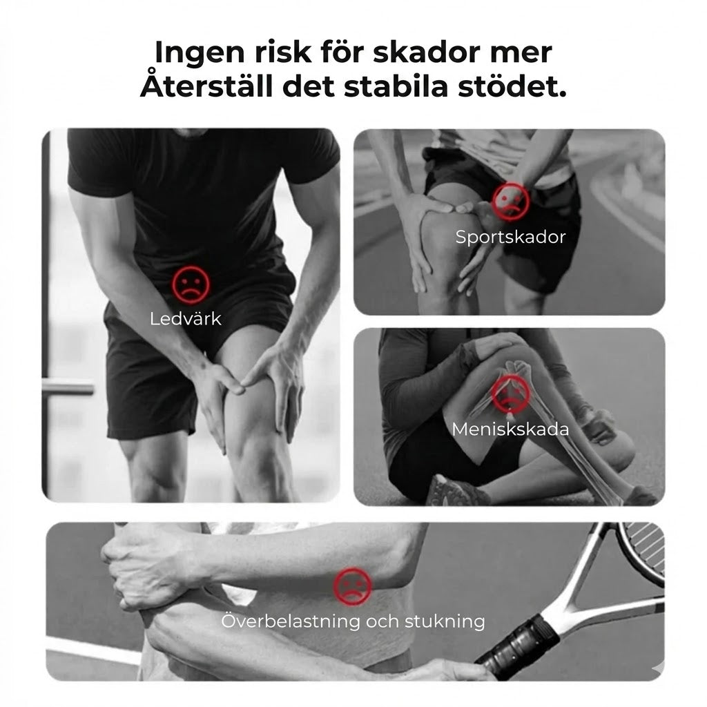 Bekväma knäskydd för arbete och trädgård