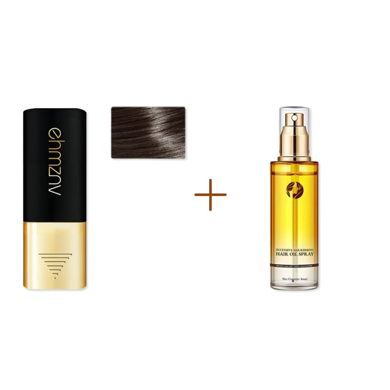 Utväxtkam-set – tillfällig hårfärg för grått hår och utväxt (omedelbar effekt)