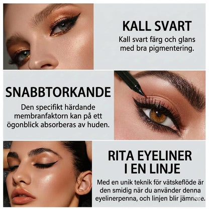 14-delars set med vattenfasta, färgglada gel-eyeliners 👁️🌈✏️