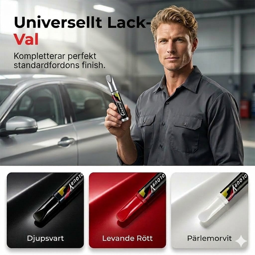 🚗 One-touch lackpenna för bil - Repborttagning och lackreparation ✏️
