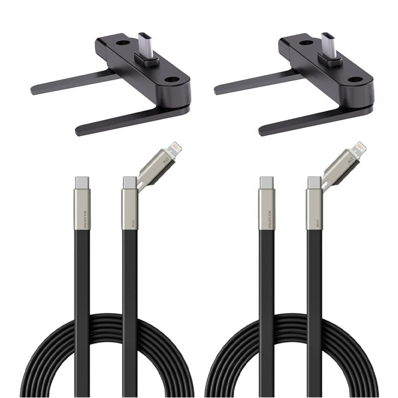 Ultrastark USB-C-kabel på 240 W – 360° roterande kontakt