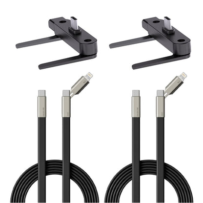 Ultrastark USB-C-kabel på 240 W – 360° roterande kontakt