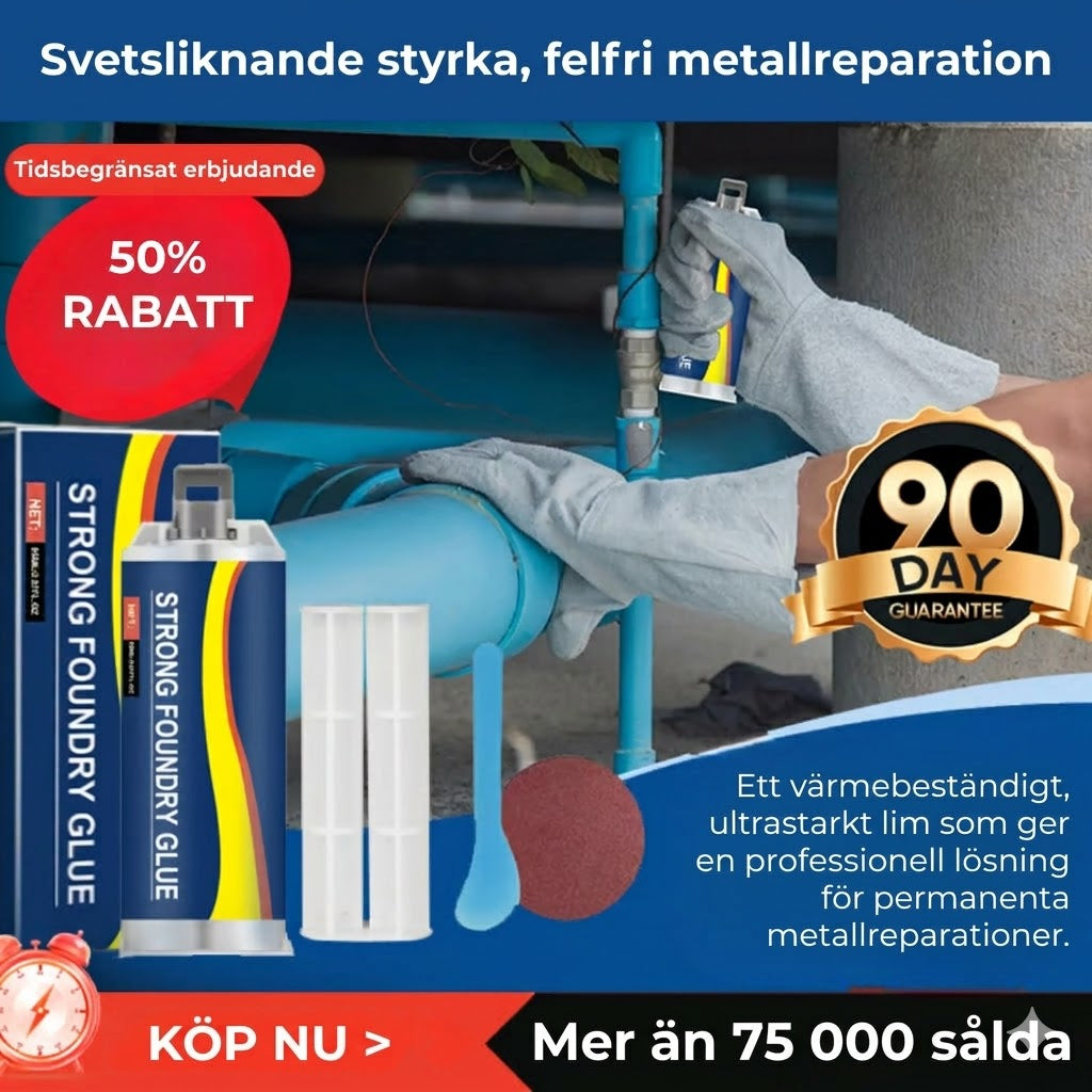 Professionellt metallreparationslim