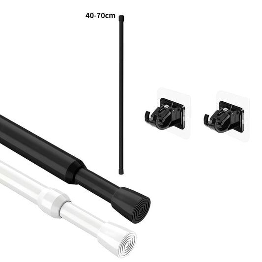 Justerbara gardinstångsfästen utan borrning (2-pack)