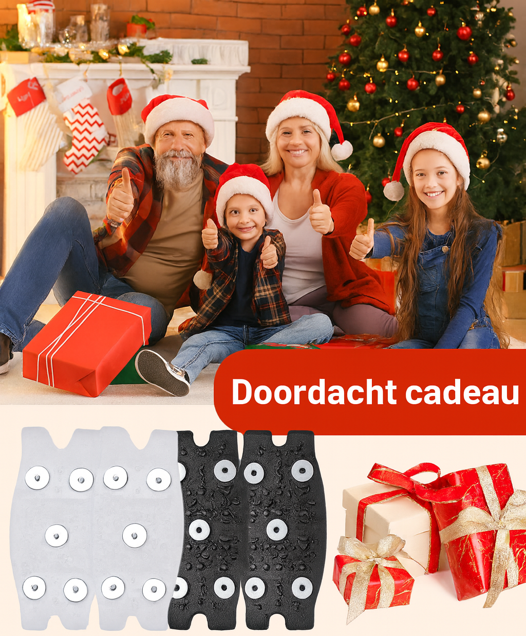 Antislip Schoenspikes met 5 Studs