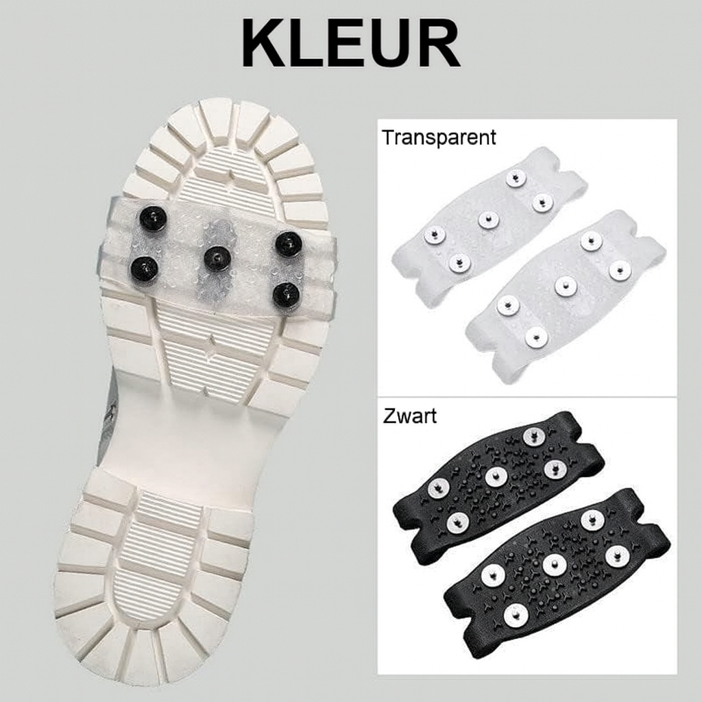 Antislip Schoenspikes met 5 Studs