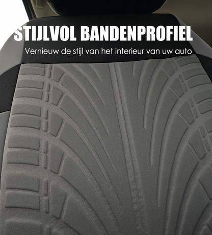 Stoere Autostoelhoezen Set (Bandenprofiel Look)