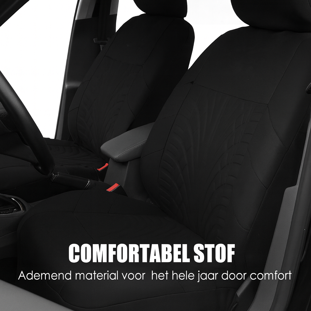Stoere Autostoelhoezen Set (Bandenprofiel Look)