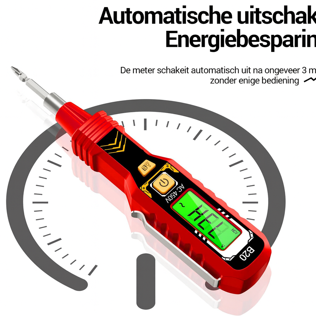 Digitale Contactloze Spanningstester (LCD-display)