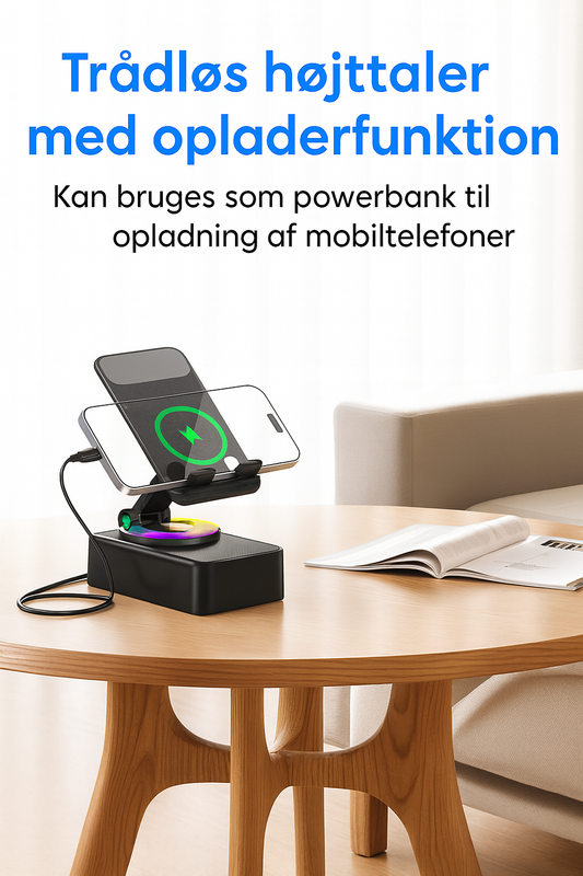 5-i-1 Bluetooth-højttaler & telefonholder