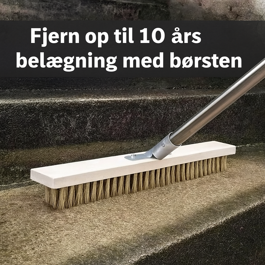 Rustfrit ståltråd rensebørste