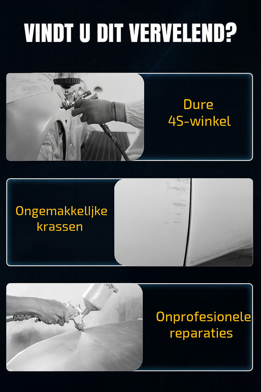 Krasverwijderaar Spray voor Autolak – Universeel voor Elke Kleur