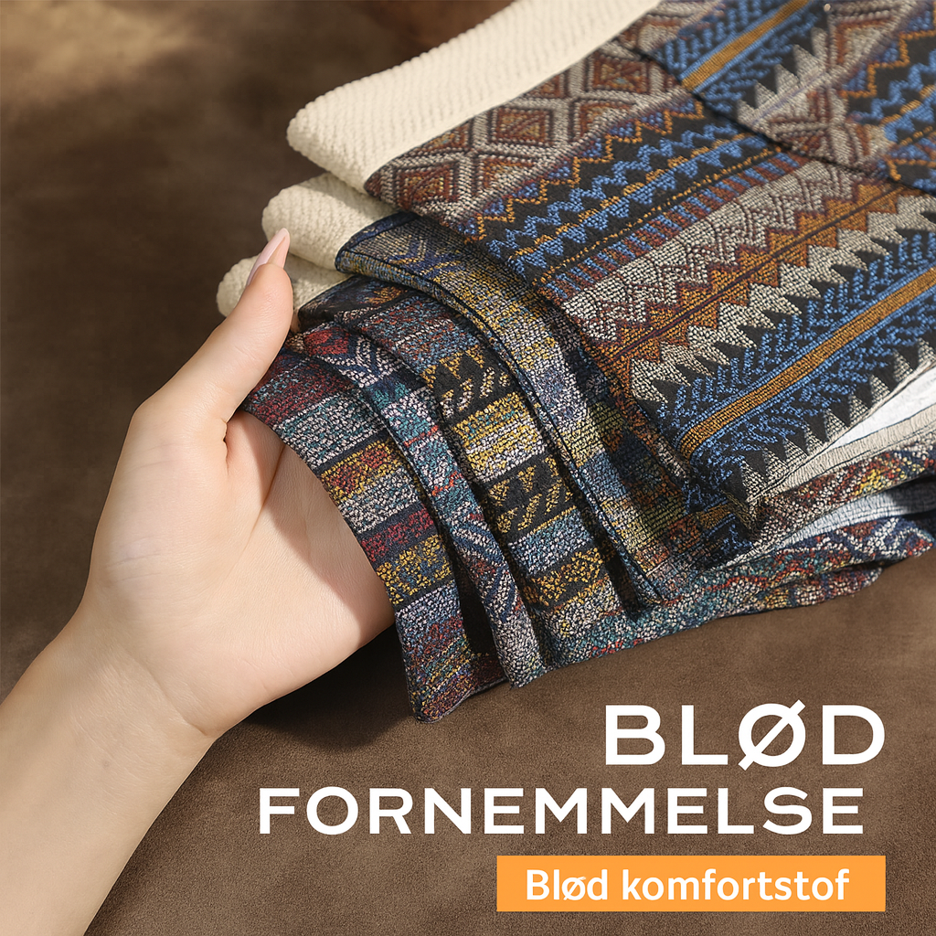 Åndbare herre­boxershorts med geometrisk mønster – 1 sæt (3 stk.)