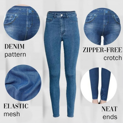 Denim ComfyJeggings-1+1Gratis