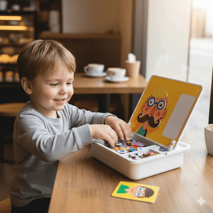 Houten Magneetpuzzel: Vormen & Patronen Maken