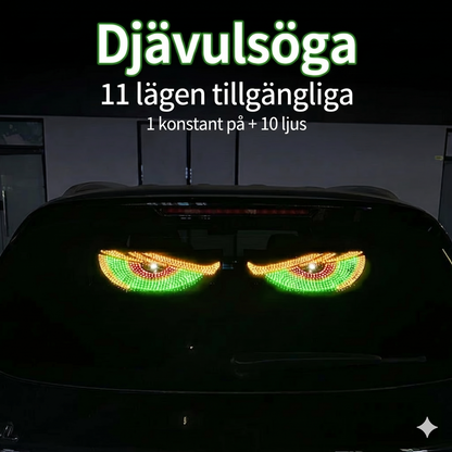 LED Devil Eyes för bilens vindruta