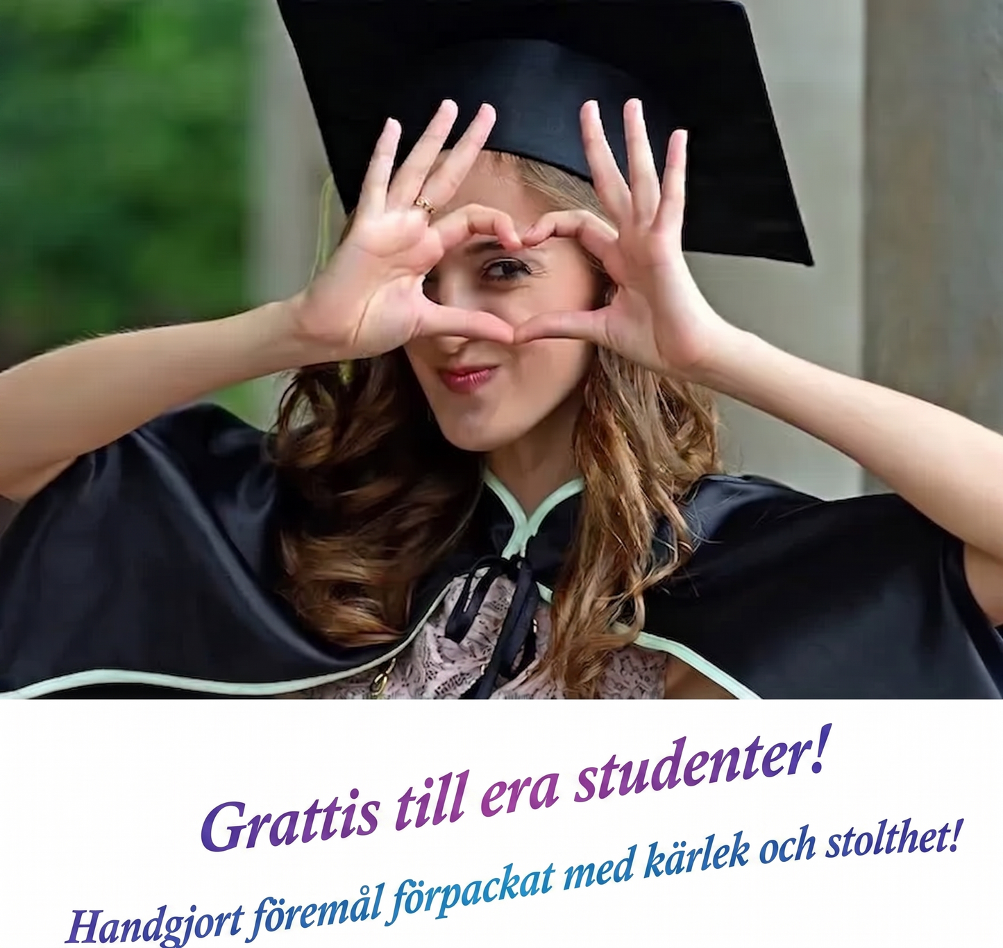 En meningsfull examenspresent – ett justerbart armband med ett vackert budskap.