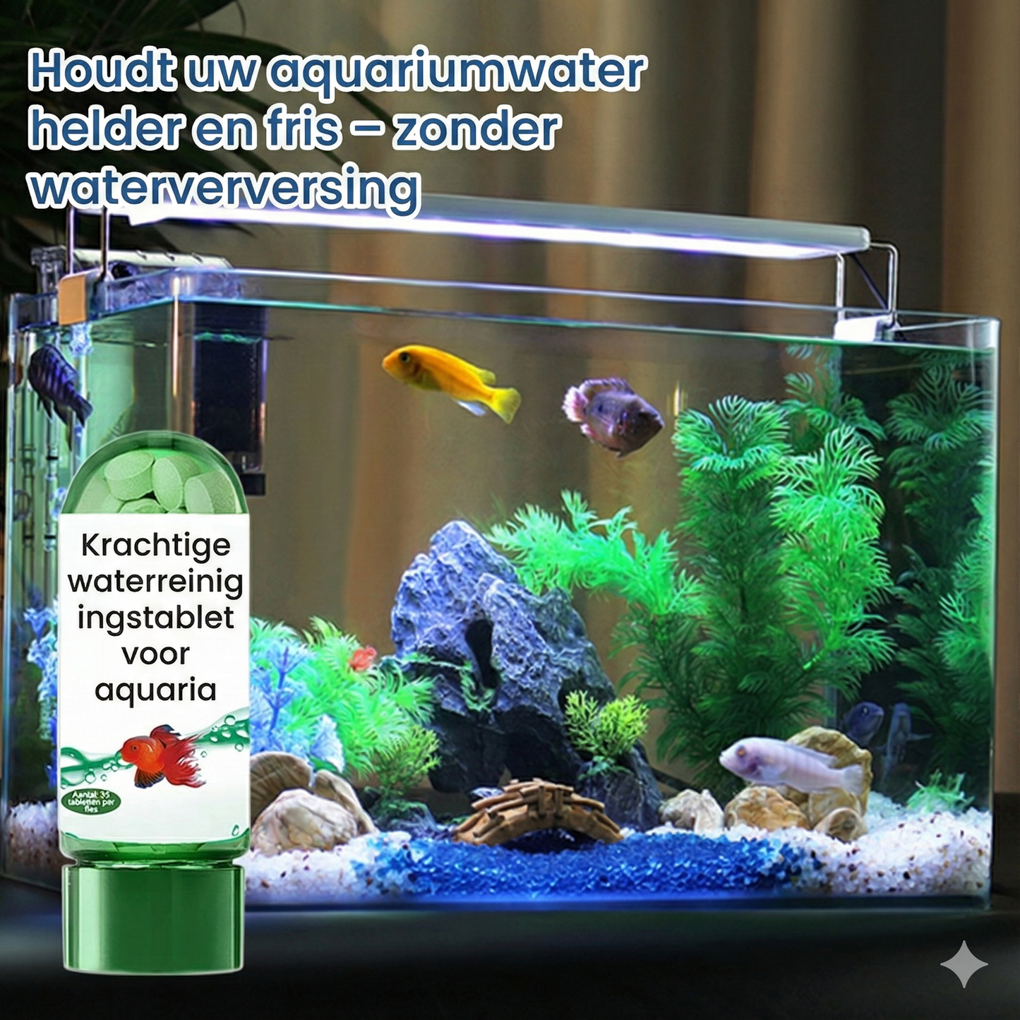 Professionele Waterverbeteraar Tablet voor Aquarium
