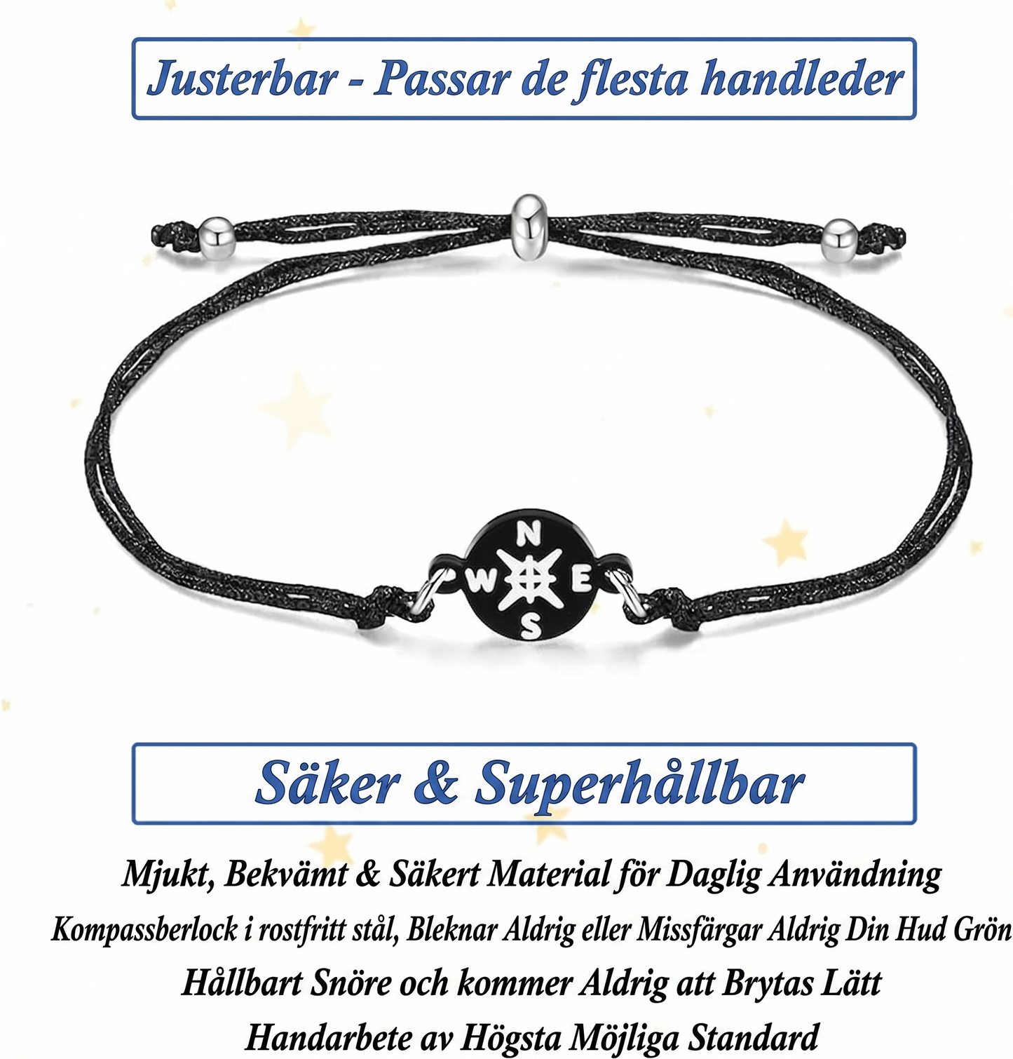 En meningsfull examenspresent – ett justerbart armband med ett vackert budskap.
