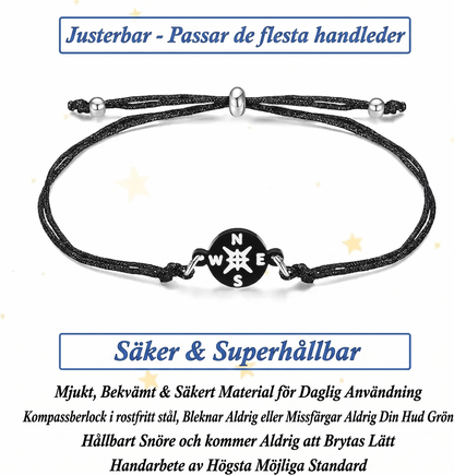 En meningsfull examenspresent – ett justerbart armband med ett vackert budskap.