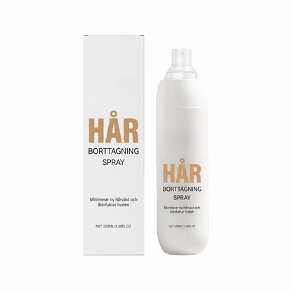 Väldoftande hårborttagningsspray