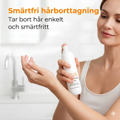 Väldoftande hårborttagningsspray