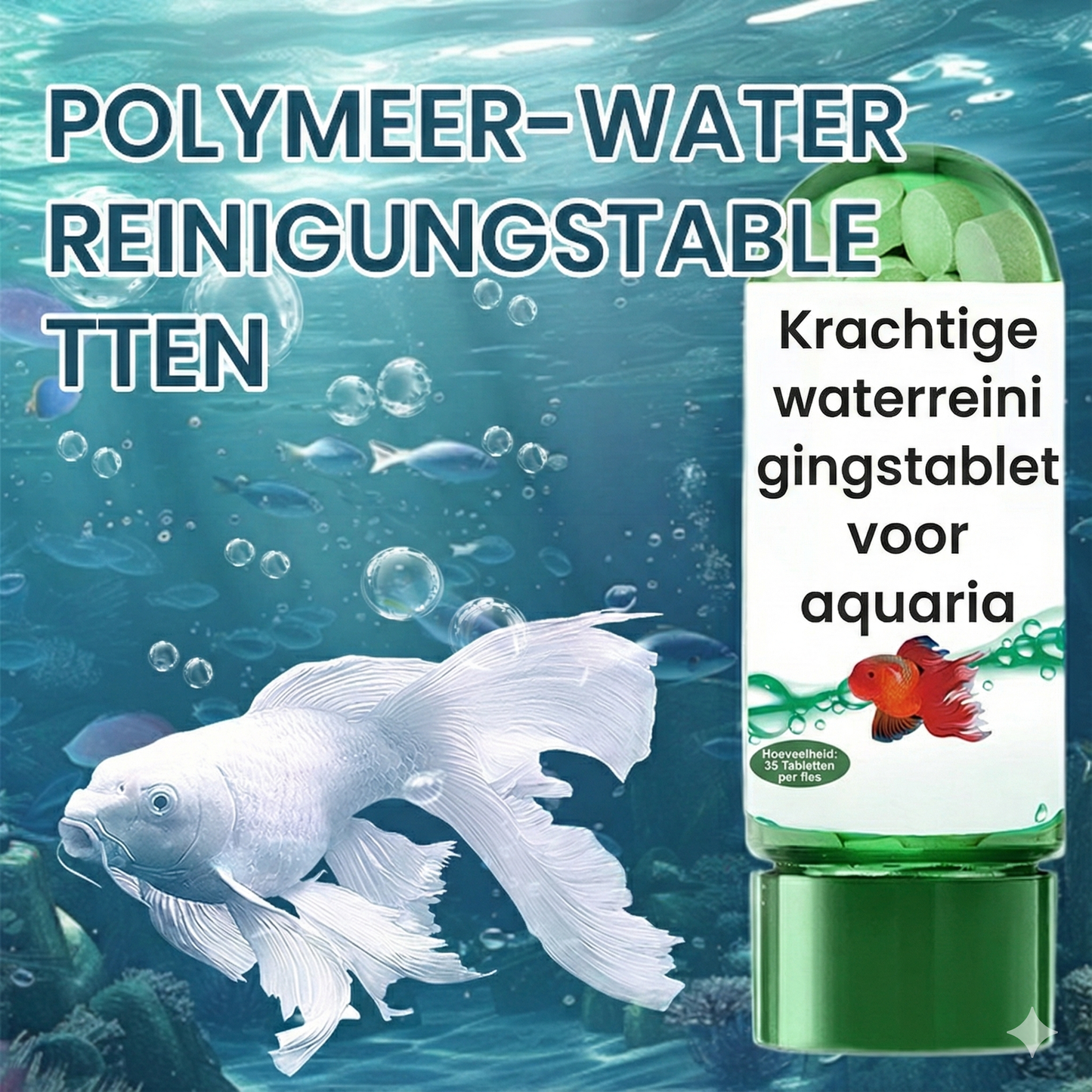 Professionele Waterverbeteraar Tablet voor Aquarium