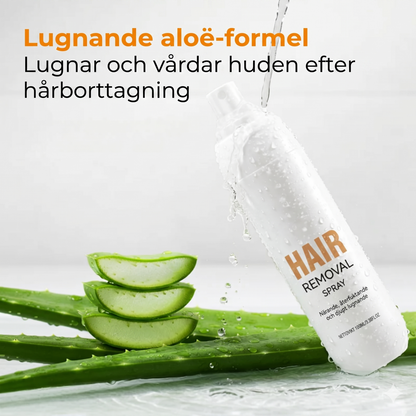 Väldoftande hårborttagningsspray