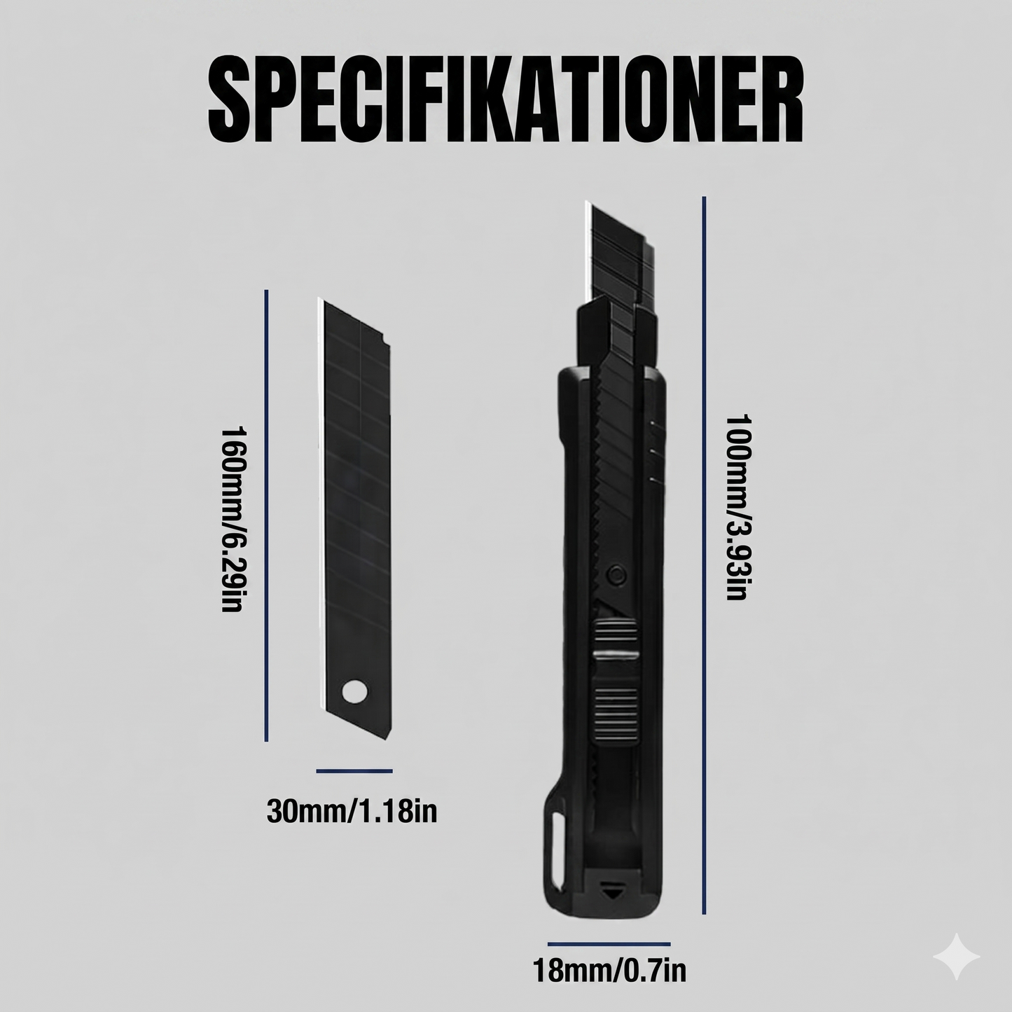Ergonomisk multifunktionskniv