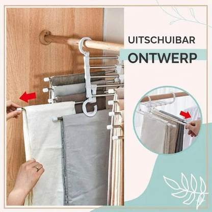 Multifunctioneel broekenrek-Uw garderobe opruimen
