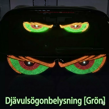 LED Devil Eyes för bilens vindruta