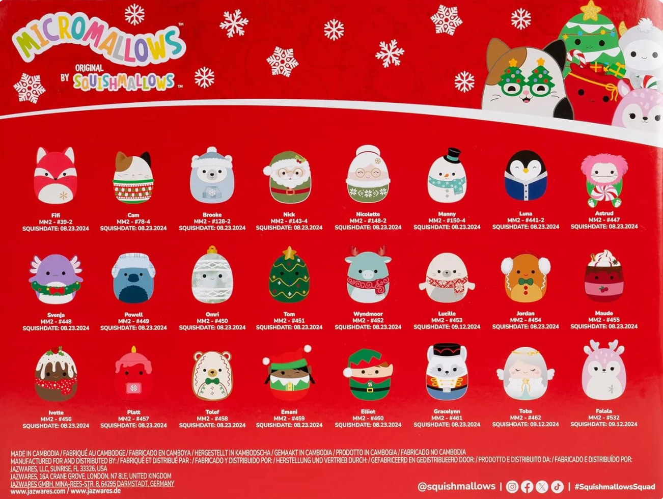 De Zoetste Marshmallow Adventskalender