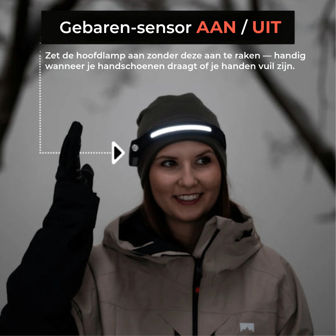AdventureLight - Oplaadbare LED Hoofdlamp