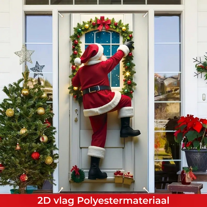Kerstman Deurkozijn Topper