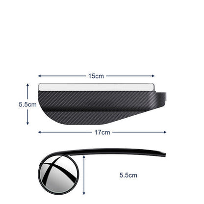 Regn- och solskydd för ytterbackspegel