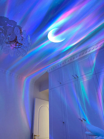 2-in-1 Noorderlicht & Sterrenhemel Projector