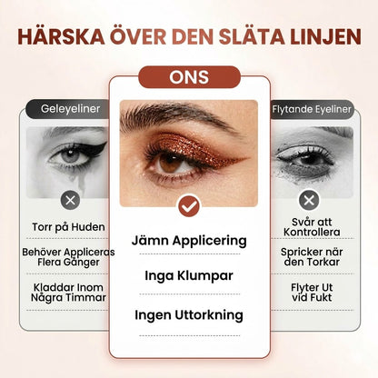 14-delars set med vattenfasta, färgglada gel-eyeliners 👁️🌈✏️