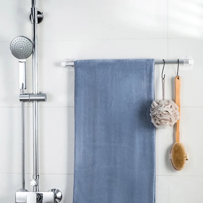 Justerbara gardinstångsfästen utan borrning (2-pack)