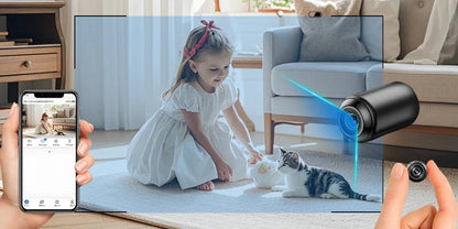 Mini trådlös säkerhetskamera